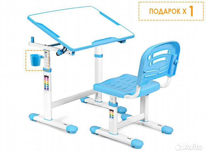 Парта и стульчик Mealux EVO-07