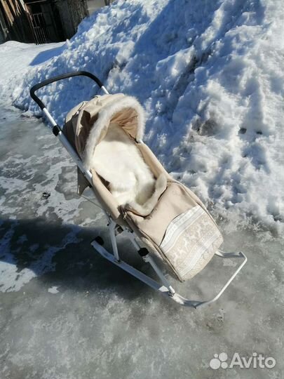 Санки коляска