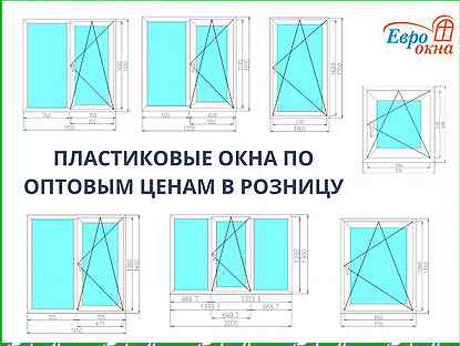 Окно пластиковое не б/у, окна пвх