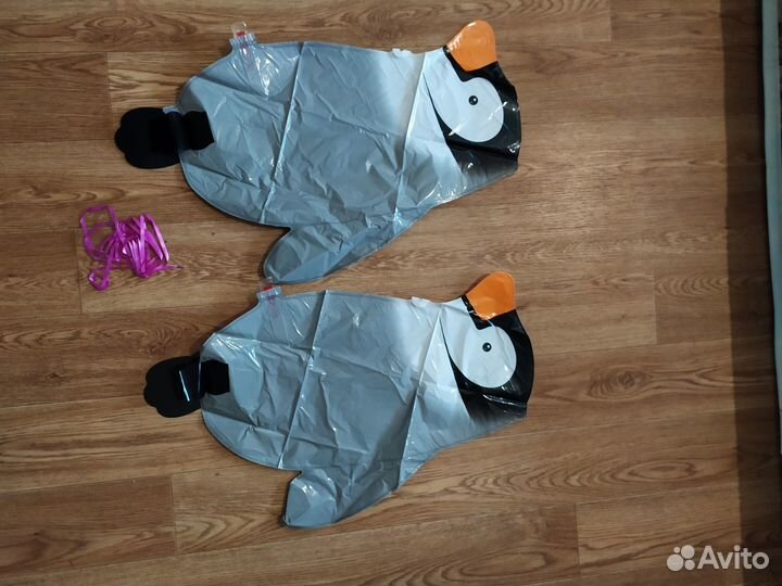 Надувной шар игрушка Пингвины