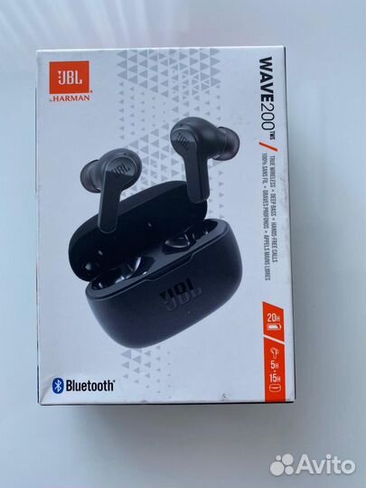 Наушники True Wireless JBL Wave 200 Black