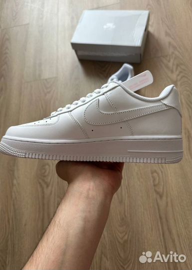 Кроссовки Nike AIR force 1 белые