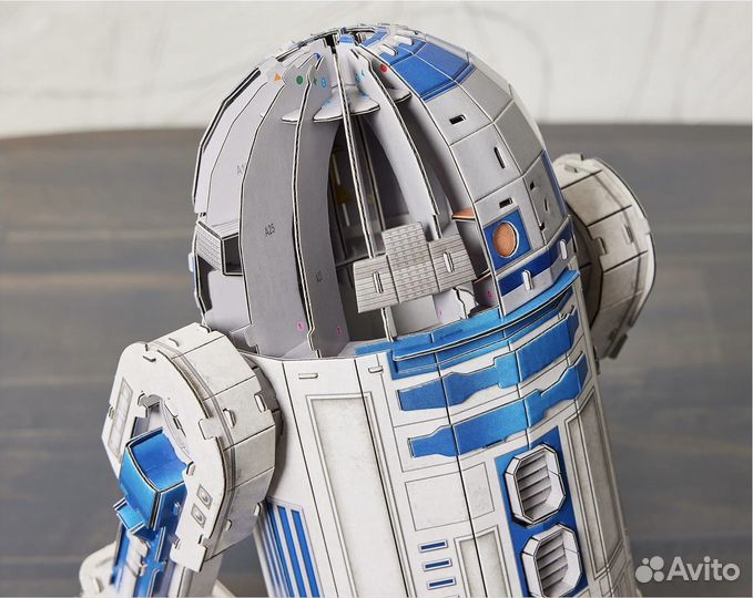 Звездные Войны 4D R2-D2 сборная 3D модель