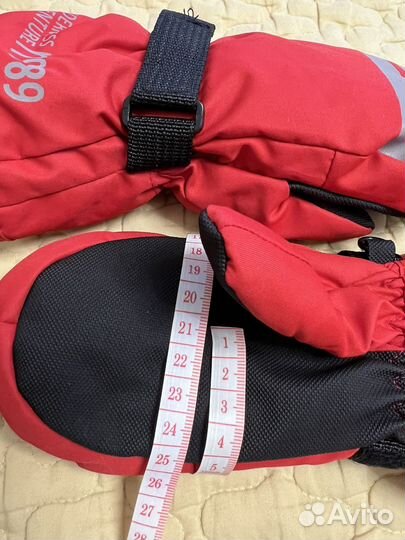 Варежки зима р.14
