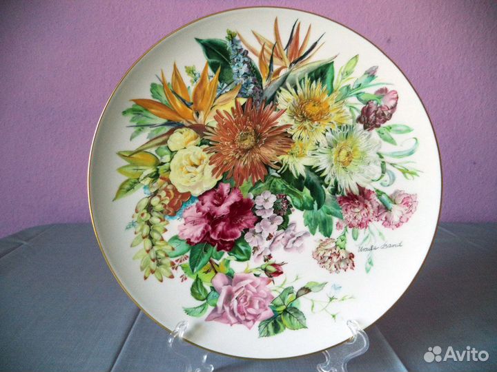 Настенная тарелка фарфор Hutschenreuther Германия