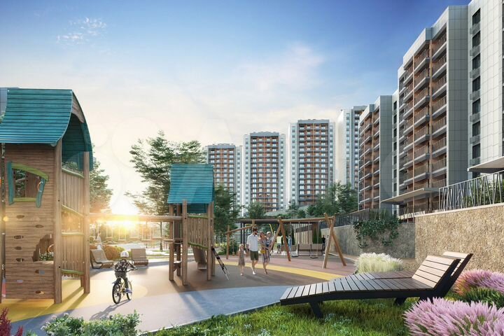 2-к. квартира, 60,4 м², 8/16 эт.