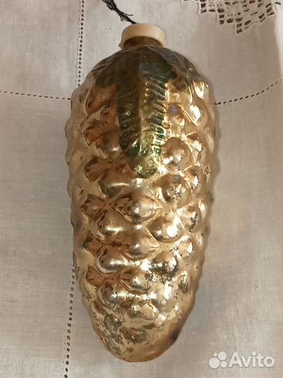 Ёлочная игрушка Кремлёвская шишка СССР
