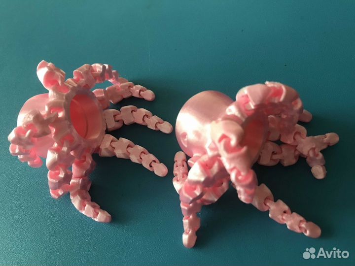 3D игрушки Морская звезда (Патрик) и Осьминог