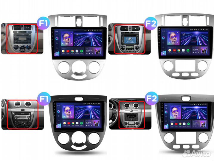 Магнитола Teyes CC3 Chevrolet Lacetti / Gentra