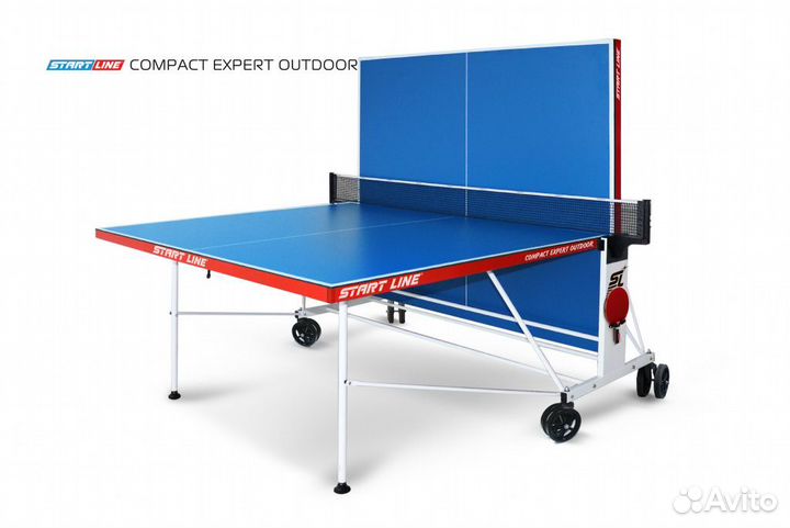 Теннисный стол Compact Expert Outdoor 6 blue