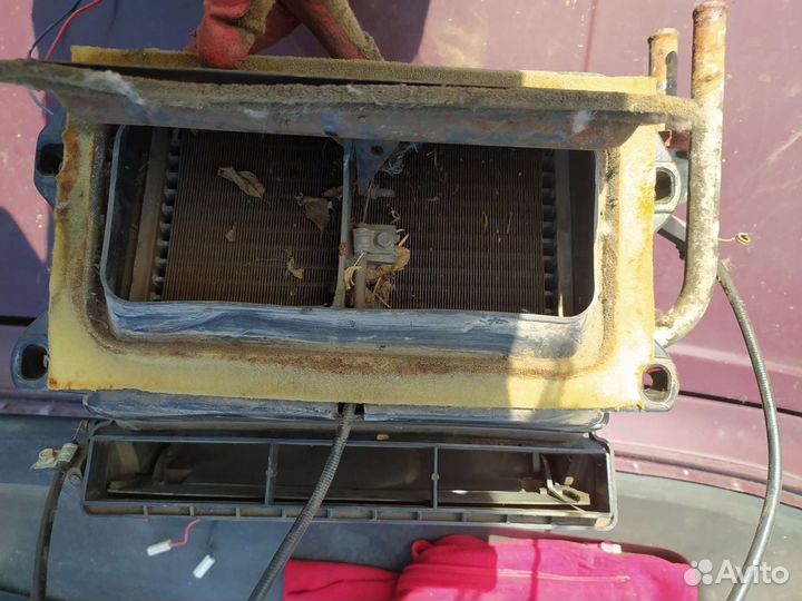 Печка в сборе на классику медный радиатор