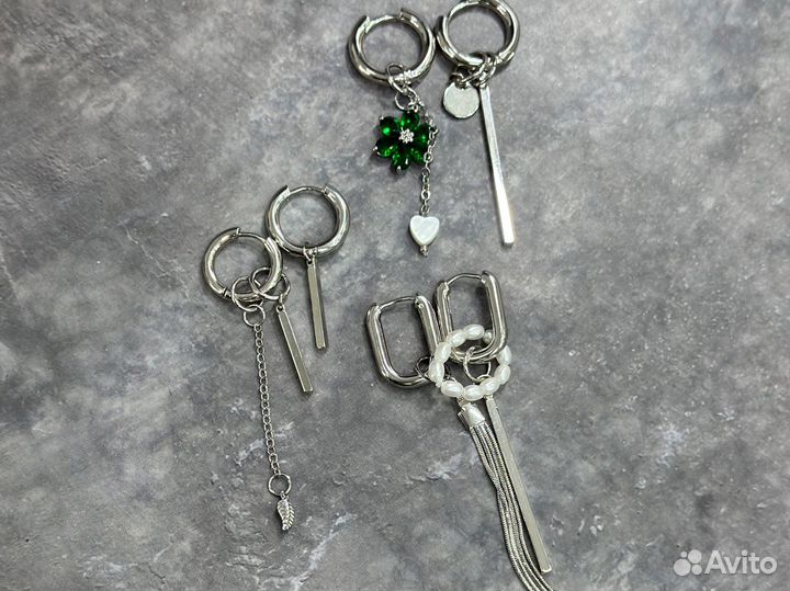 Серьги ручной работы