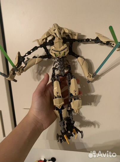 Lego star wars bionicl генирал гривус