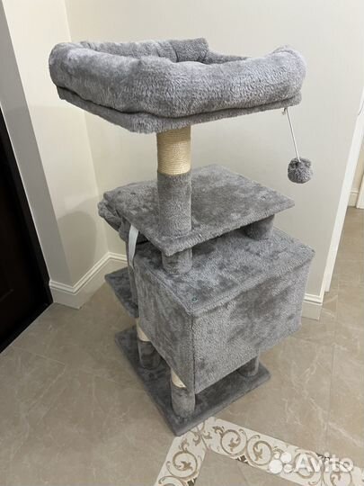 Petmax Дом-когтеточка (55,5х40,5х133,5 см)