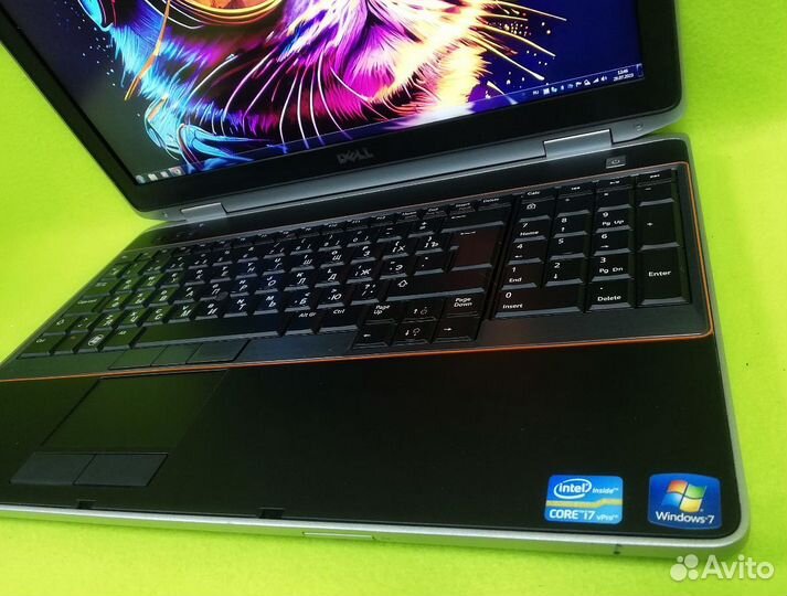 Dell Ноутбук бу 4 ядра i7 SSD Full HD 15.6 8 гб