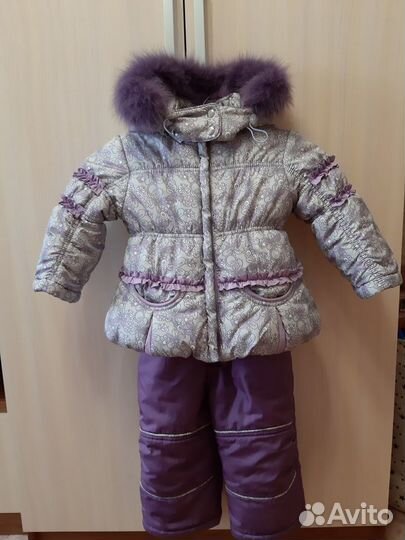 Зимний костюм для девочки
