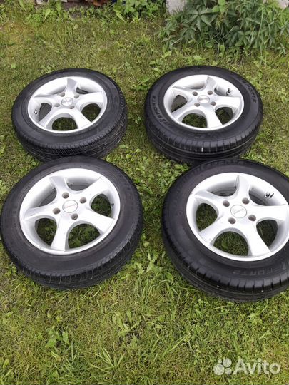 Летняя резина на литых дисках
