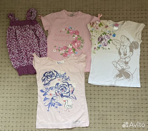 Вещи пакетом на девочку 122-128