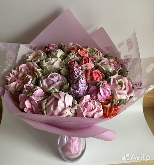 Зефирные Букеты, коробочки и композиции из зефира