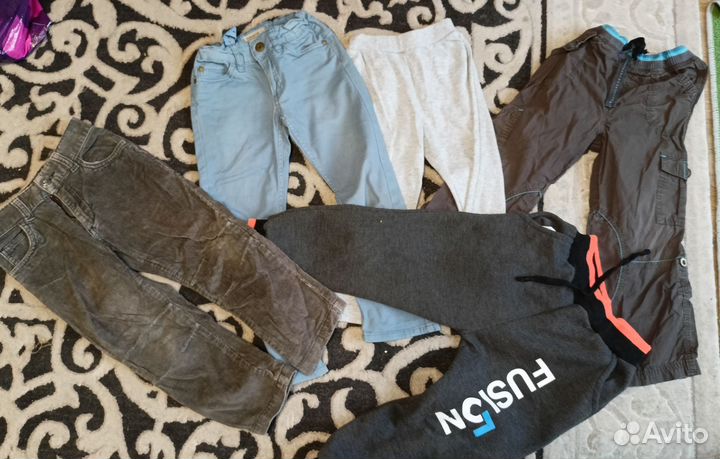 Пакет вещей на мальчика 110-116 см