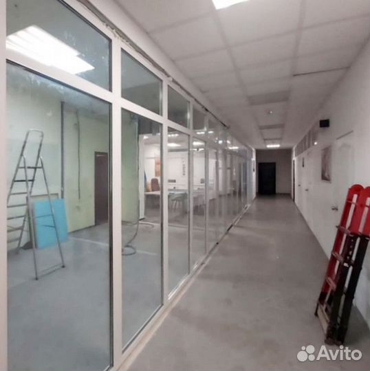 Алюминиевая дверь теплая