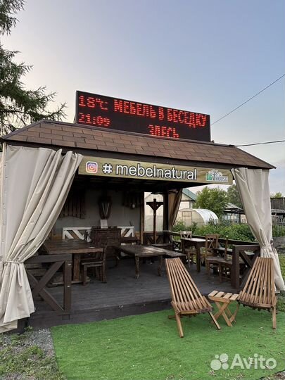 Шторы в беседку