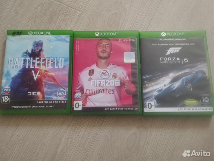 Игры на xbox one диски