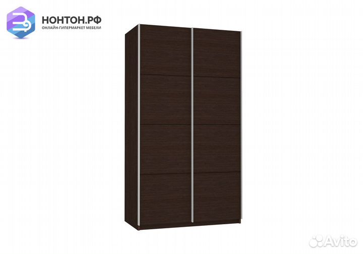 Шкаф-купе 2-х дверный Прайм венге