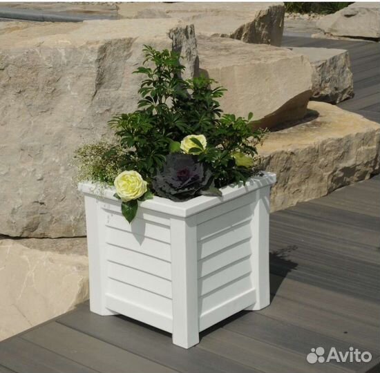 Вазоны для цветов из дерева