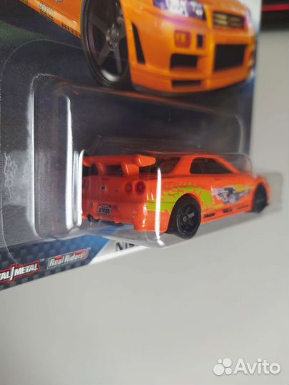 Hot Wheels Premium Nissan Skyline GTR Fast Furious