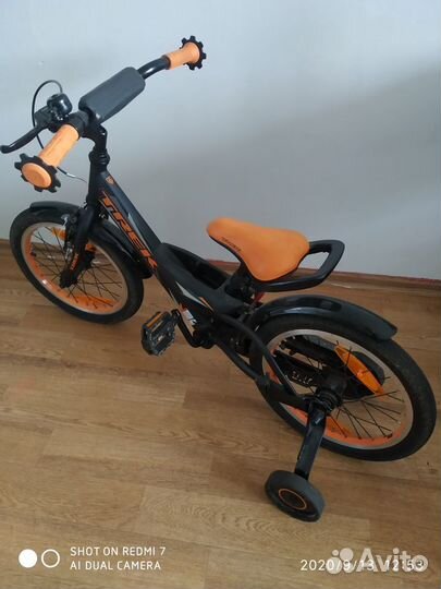 Трек Джет 16 новый, оранжевый