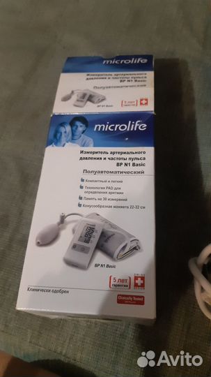 Тонометр полуавтоматический Basic BP N1 Microlife