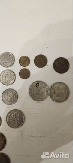 Разные монеты времён СССР