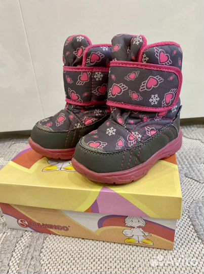 Зимние сапоги для девочки 23 размер