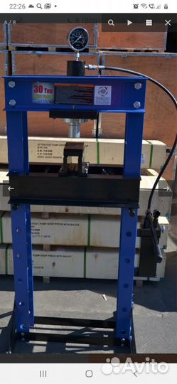 Пресс гидравлический 30т