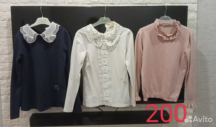Блузка для девочки 134 140