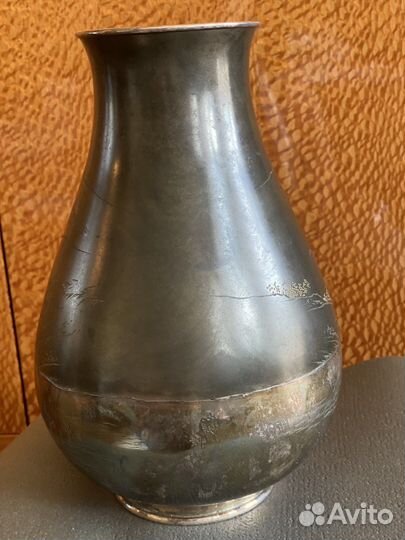 Серебро Ваза Япония 853гр