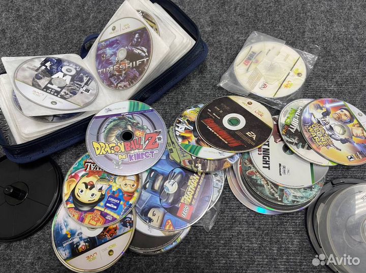 Диски с играми/болванки для прошитого Xbox 360. Ра