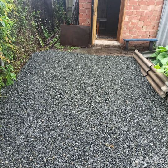 Щебень гравийный с доставкой