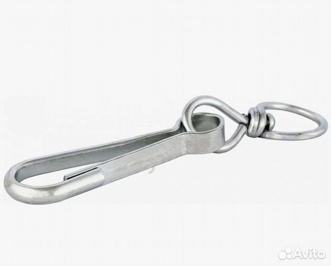 Карабин с вертлюгом тип А