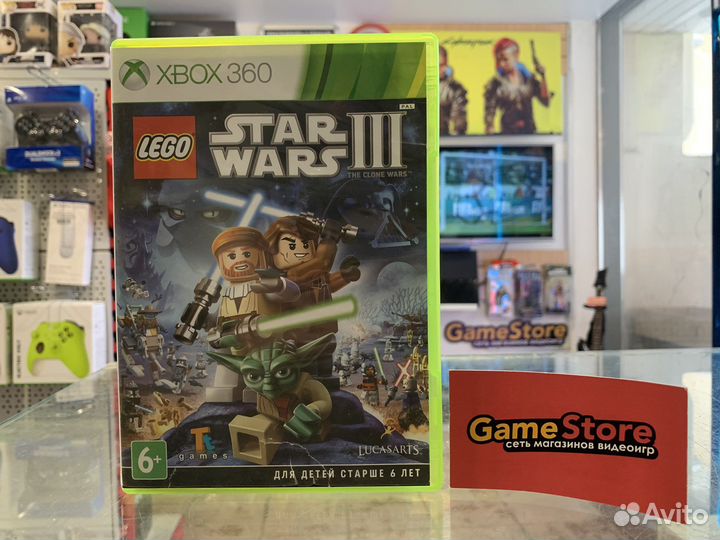 Lego Star Wars 3 The Clone Wars Xbox 360