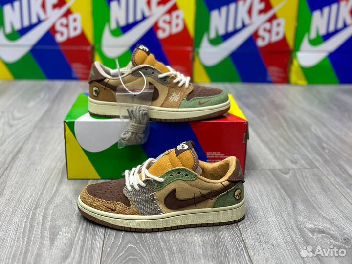 Кроссовки Air Jordan 1 Low Voodoo Zion Williamson