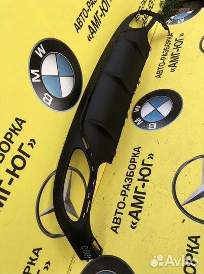 Mercedes W238 C238 A238 AMG Юбка бампера задняя