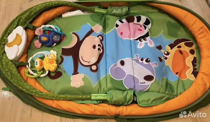 Игровой коврик 4в1