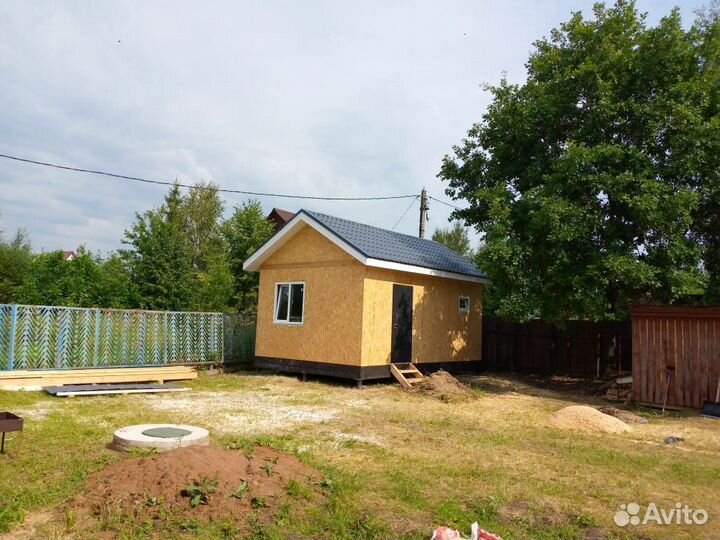 Бригада строителей. Дом из сип панелей