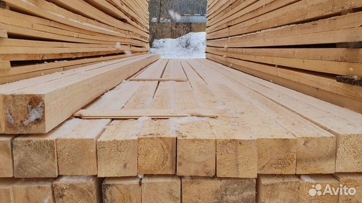 Доска обрезная 25х100 6м ГОСТ