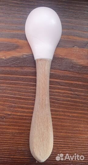 Силиконовая тарелка с ложкой