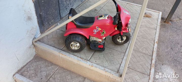 Детский электромобиль бу мотоцикл