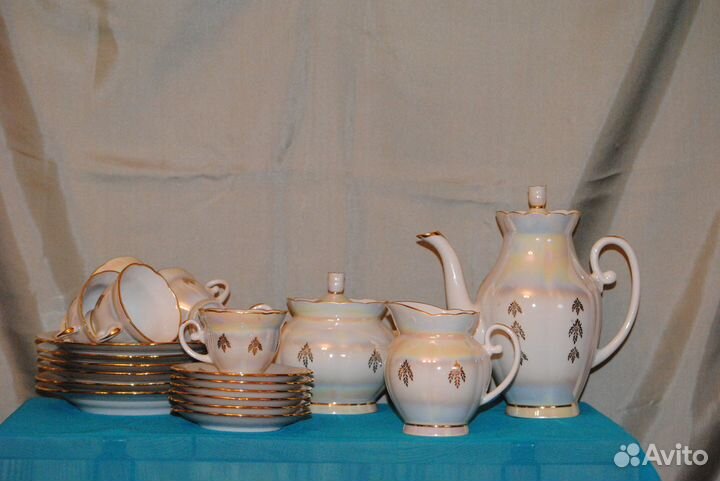 Сервиз кофейный на 6 персон времен СССР