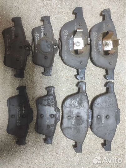 Тормозные колодки ford focus 2 передние задние